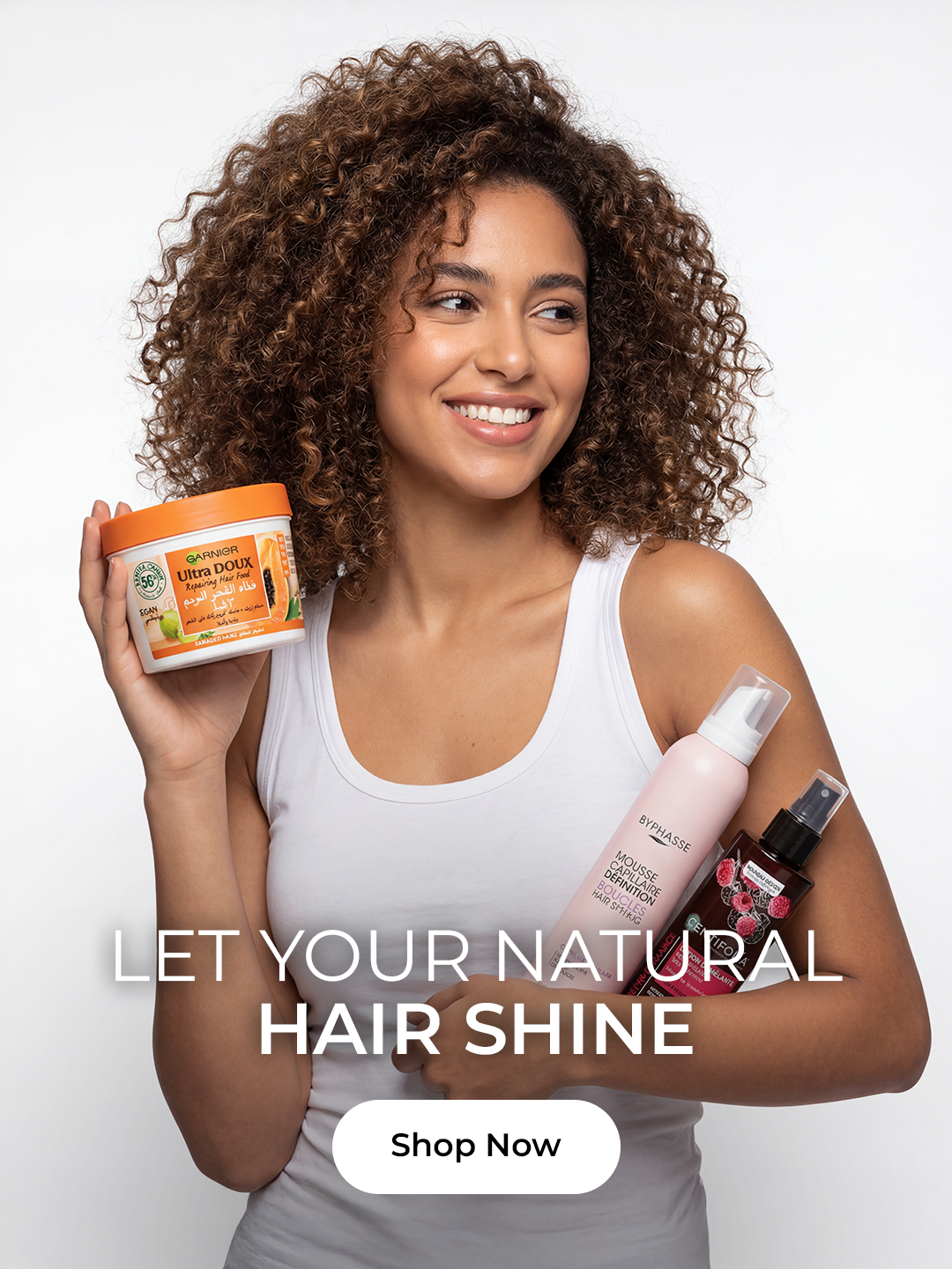 Let your natural hair shine
